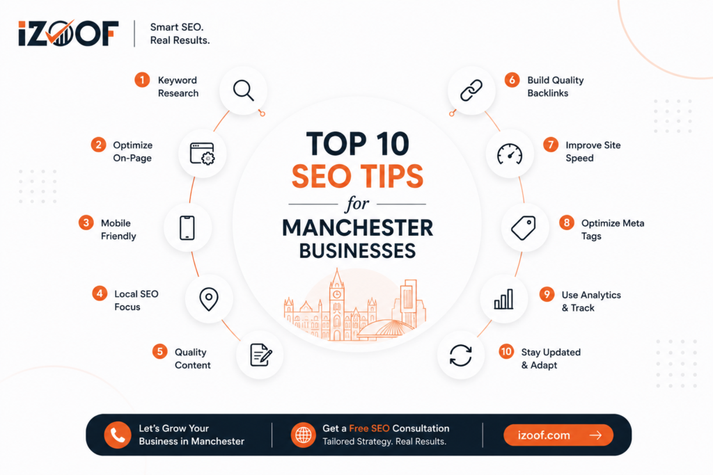 Top 10 SEO Tips for Manchester Businesses