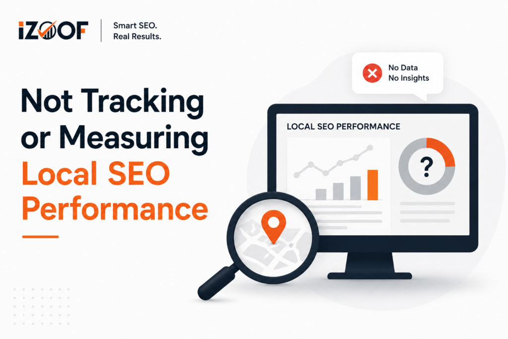 Not Tracking or Measuring Local SEO Performance